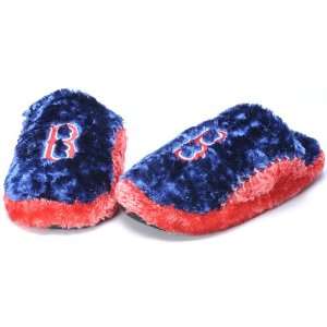  Boston Red Sox Fuzzy Ball Slippers