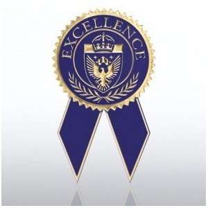  Certificate Seal with Ribbon   Excellence   Blue/Gold 