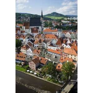  Cesky Krumlov from Round Castle Tower by Christopher 
