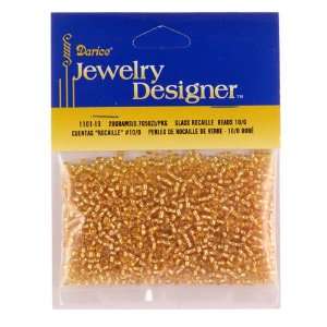  Darice Glass Rocaille Beads gold