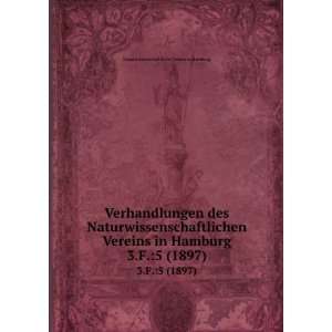   1897) Naturwissenschaftlicher Verein in Hamburg Books