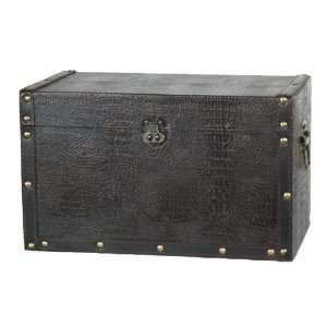  Decorative Leather Wooden Trunk