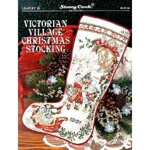  Victorian Village Stocking   Cross Stitch Pattern Arts 