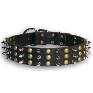 Tolerance Leather Spiked Dog Collars