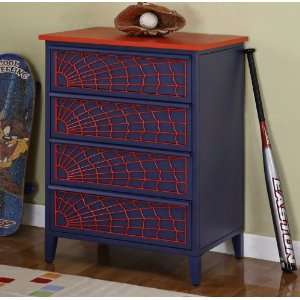  Spider Web Collection Four Drawer Chest