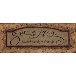  Spice of Life   Poster by Pamela Smith Desgrosellier (20x8 