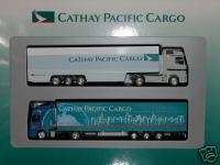 Rare Herpa cars Cathay Pacific Trucks Set  
