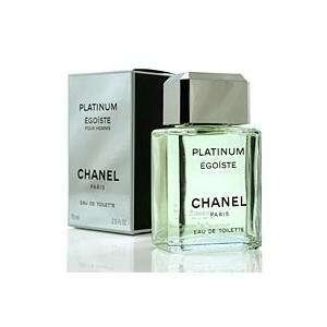 Egoiste Platinum by Chanel for Men   3.4 oz EDT Spray (Unboxed without 
