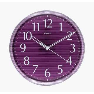  Chaney Instrument 45112 12 Translucent Purple Clock