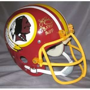 Signed John Riggins Helmet   RK Proline   Autographed NFL Helmets 