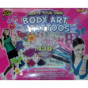  Create Your Own Body Art & Tattoos Toys & Games