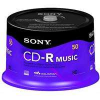 Sony (50CRM80RS) CDR Music CRM80RS   CD R x 50   storage media  