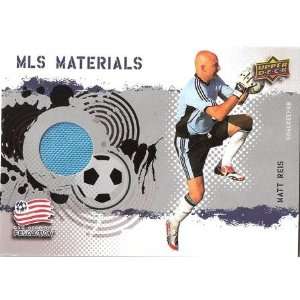  2009 Upper Deck Major League Soccer Materials Game Used Jersey 