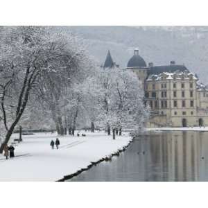  Building Along a Lake, Chateau De Vizille, Vizille, France 