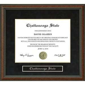 Chattanooga State (Chatt State) Diploma Frame  Sports 