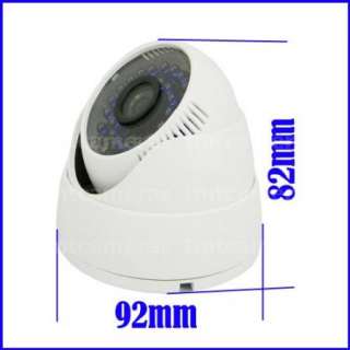 600 TVL SONY CCD 36 IR Day Night Audio Mic Security Dome Color Camera 