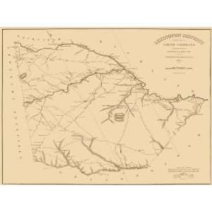   DISTRICT SOUTH CAROLINA (SC) LANDOWNER MAP 1825