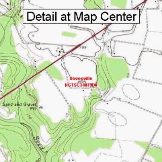   Quadrangle Map   Dovesville, South Carolina (Folded/Waterproof