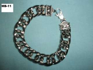 Charming Tibetan Silver Gemstone Bracelet Men Lady Gift  