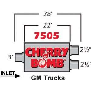  Cherry Bomb 7505 Elite Muffler Automotive