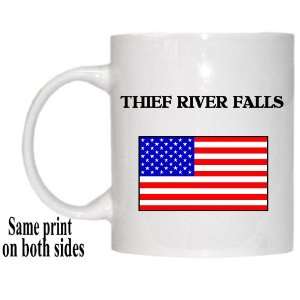  US Flag   Thief River Falls, Minnesota (MN) Mug 