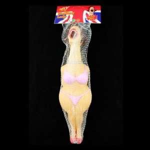  Lady Figure Shrilling Screaming Toy Prank Joke   Pink 