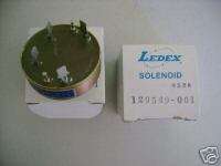 NEW LEDEX SOLENOID 129549001 HOLD IN RESISTOR SWITCH  