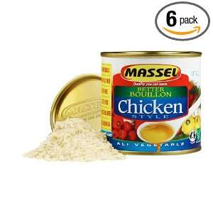 MASSEL Better Bouillon Granules, Chicken Style, 4.2 Ounce (Pack of 6)