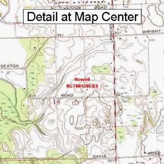   Map   Howell, Michigan (Folded/Waterproof)