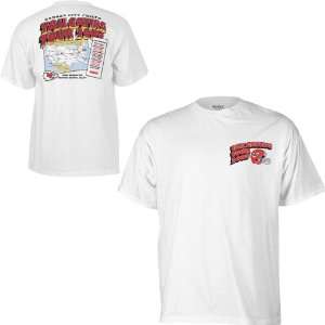  Reebok Kansas City Chiefs 2009 Roadtrip Schedule T Shirt 