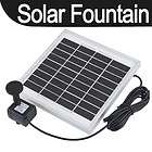 9V Solar Panel Power Fountain Pool Water Pump Garden Plant Watering 