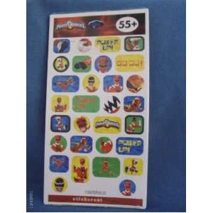  Power Rangers 55 Count Stickers Toys & Games