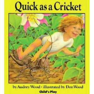  Childsplay Books Quick As A Cricket Book   Hardcover 