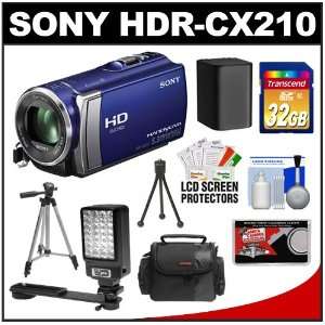  Sony Handycam HDR CX210 8GB 1080p HD Video Camera 