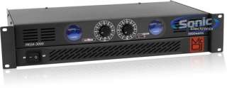 Channel, 3000 W Peak Pro Audio Amplifier