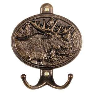  Moose Hook Plaques in Antique Copper