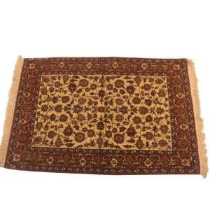  rug hand knotted in China, Esfahan 3ft5x5ft0