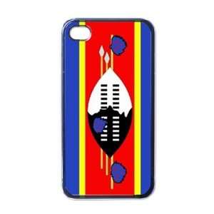    Swaziland Flag Black Iphone 4   Iphone 4s Case