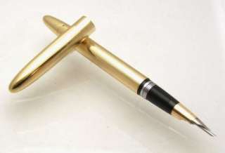 RARE Vintage c. 1960s Sheaffer Snorkel Signet Gold Fountain Pen 