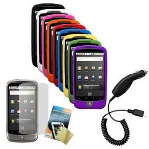  Nine Silicone Cases / Skins / Covers (Black, White, Purple, Hot 