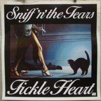 SNIFF N THE TEAR~FICKLE HEART~1977 PROMO DISPLAY POSTER  