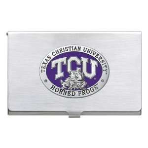  Texas Christian University Business Card Case Office 