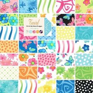  Me & My Sister Designs TWIRL 5 Charm Pack Fabric Quilting 