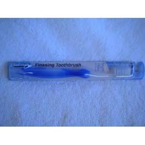  Dark Blue SoFresh Flossing Toothbrush Adult Health 