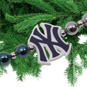 New York Yankees MLB 72 Beaded Logo Christmas Tree 