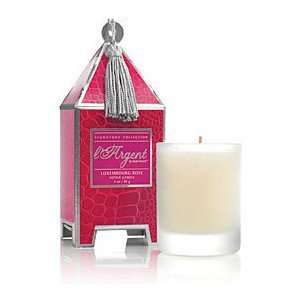  Seda France LArgent Pagoda Candle   Luxembourg Rose