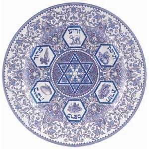  Spode Blue Room Judaica Seder Plate