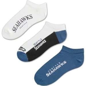  Seattle Seahawks Athletic 3 Pair Sock Pack Sports 