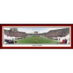  Virginia Tech Hokies Football Panoramic Poster Sports 