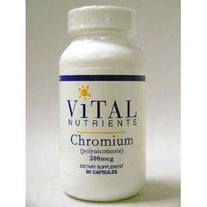  Vital Nutrients   Chromium (polynicotinate)   90 caps 